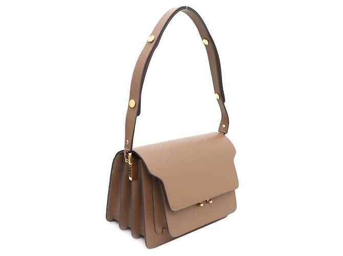 Marni Saffiano Trunk Medium Schultertasche - Ansicht 2