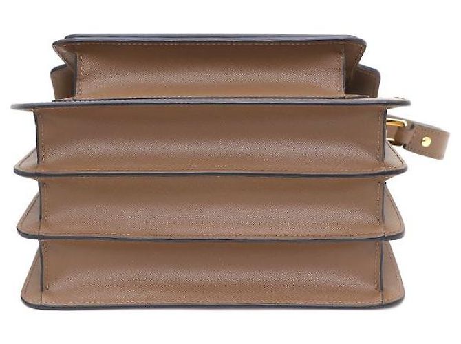 Marni Saffiano Trunk Medium Schultertasche - Ansicht 6