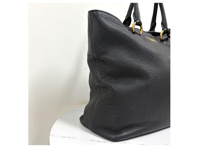 Prada Vitello Phoenix Shopper Tote Bag Schultertasche - Ansicht 12
