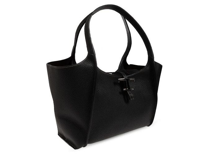 Tod's Borsa a tracolla piccola in pelle Timeless - vista 4