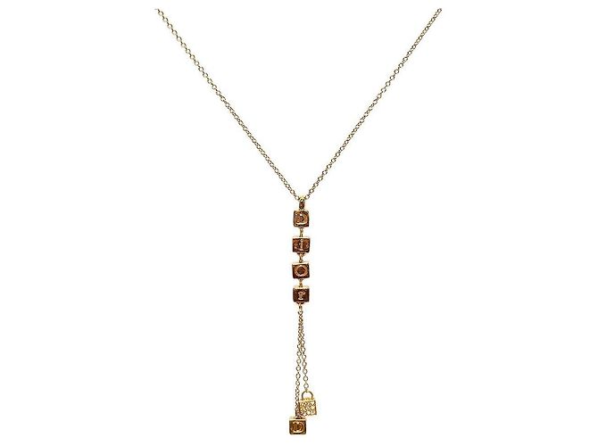 Dior Collana Cubic Cube Gold - vista 2