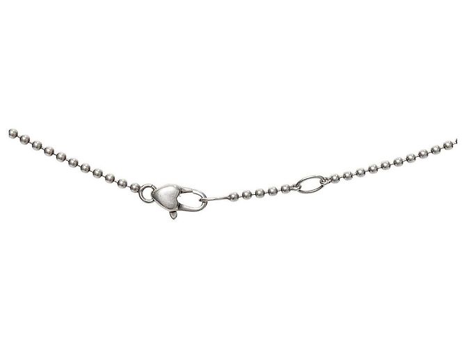 Gucci Collana in argento con cuori intrecciati - vista 4