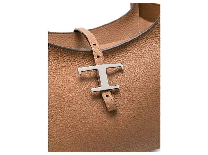 Tod's Borsa a tracolla piccola in pelle Timeless - vista 3