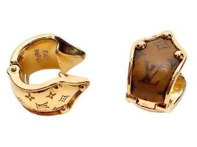 Louis Vuitton Orecchini Ear Cuff Monogram - vista 4