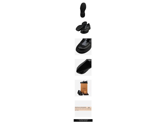 Tod's Mocassini in pelle da donna Nero - vista 3