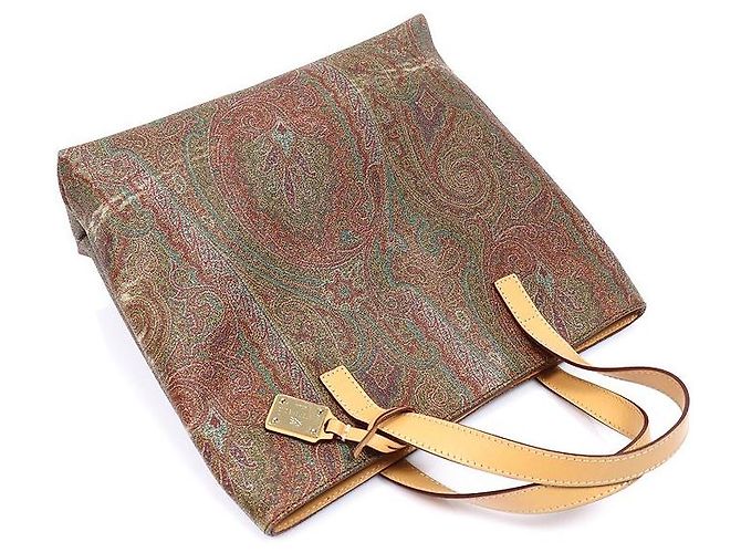Etro Paisley Canvas Shopping Tote - view 3