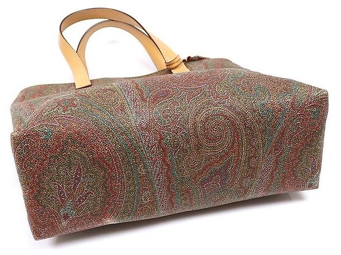 Etro Paisley Canvas Shopping Tote - view 4