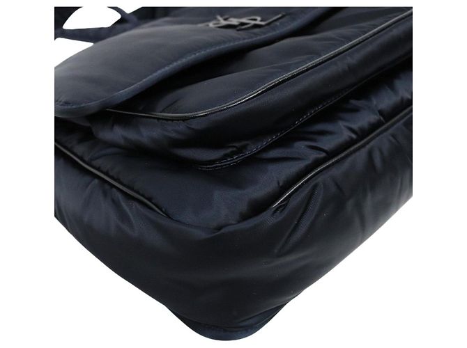 Autre Marque Borsa a tracolla Niki in EcoNyl Dark Navy - vista 5