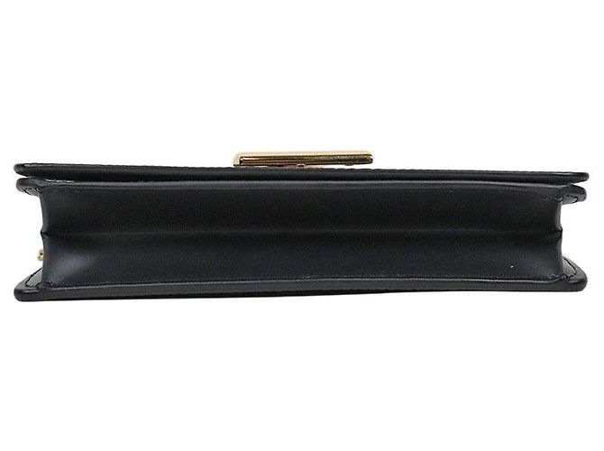 Louis Vuitton Borsa a tracolla Black Epi Twist Belt Chain - vista 4