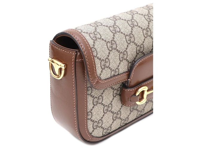 Gucci Mini Borsa a Tracolla e a Spalla Horsebit - vista 4