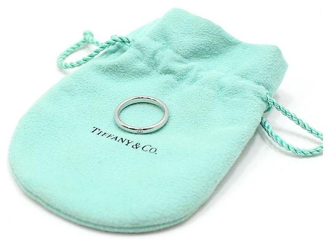 Tiffany & Co Elsa Peretti Diamantbandring aus Silber Größe - Ansicht 2