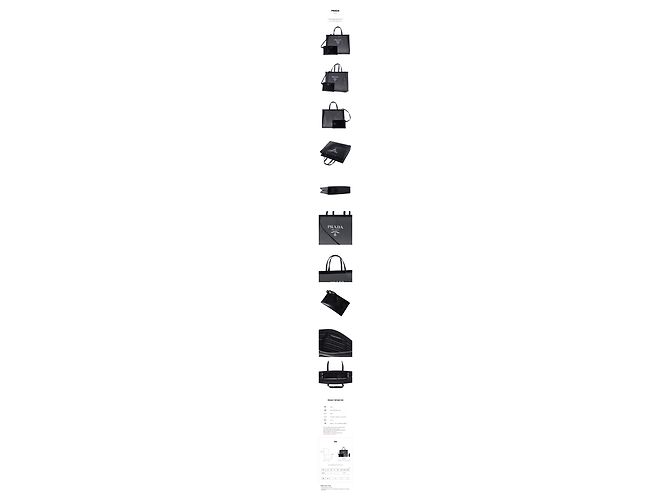 Tote Prada Sequin-Netz-Shopper für Damen (OOO) - Ansicht 11