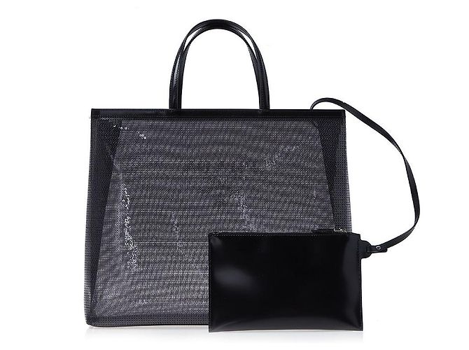 Tote Prada Sequin-Netz-Shopper für Damen (OOO) - Ansicht 3
