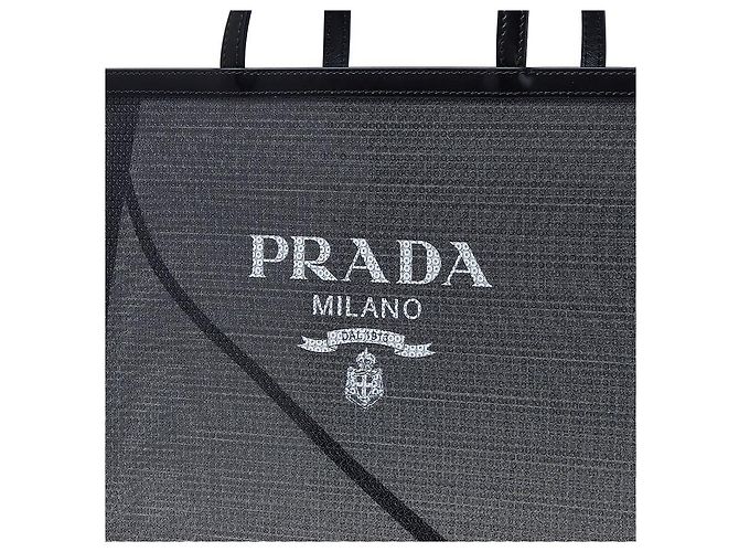 Tote Prada Sequin-Netz-Shopper für Damen (OOO) - Ansicht 7