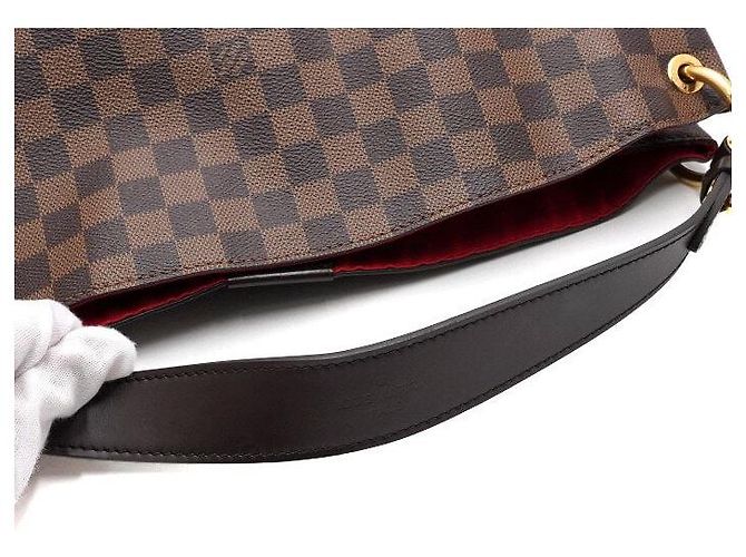 Louis Vuitton Borsa a tracolla Graceful MM Damier Canvas - vista 11