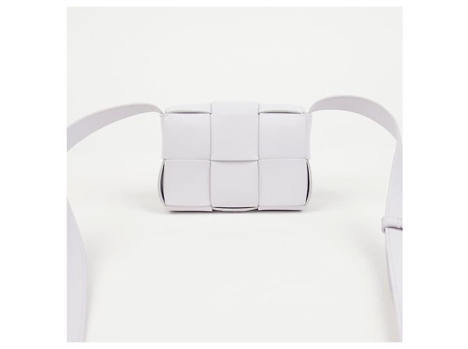 Bottega Veneta Borsa a tracolla Cassette Intrecciato Mini Merce Washed - vista 4