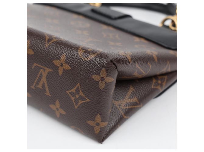 Louis Vuitton Monogram Canvas Tote Schultertasche Schwarz - Ansicht 11
