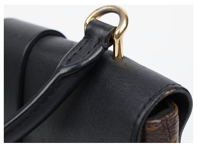 Louis Vuitton Monogram Canvas Tote Schultertasche Schwarz - Ansicht 14
