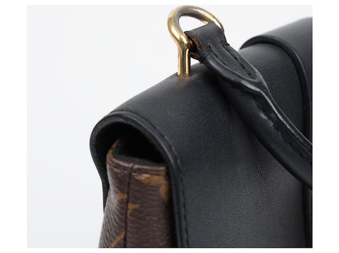 Louis Vuitton Monogram Canvas Tote Schultertasche Schwarz - Ansicht 15