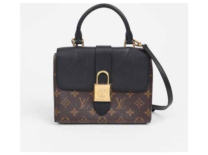 Louis Vuitton Monogram Canvas Tote Schultertasche Schwarz - Ansicht 2