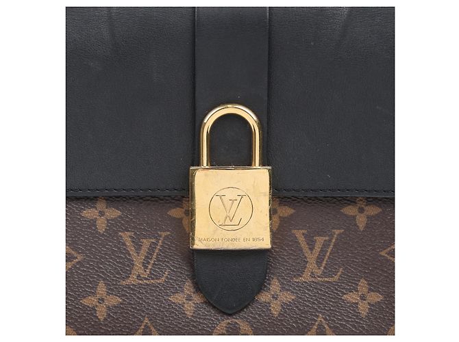 Louis Vuitton Monogram Canvas Tote Schultertasche Schwarz - Ansicht 3