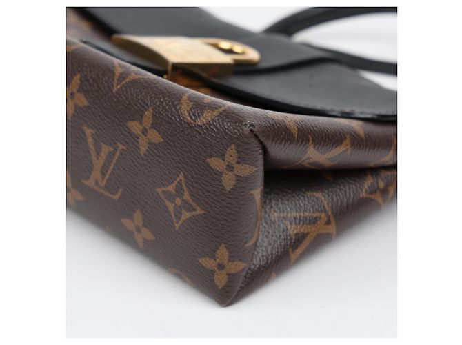 Louis Vuitton Monogram Canvas Tote Schultertasche Schwarz - Ansicht 8