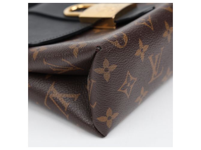Louis Vuitton Monogram Canvas Tote Schultertasche Schwarz - Ansicht 9
