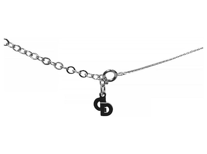 Collana Dior argento - vista 3
