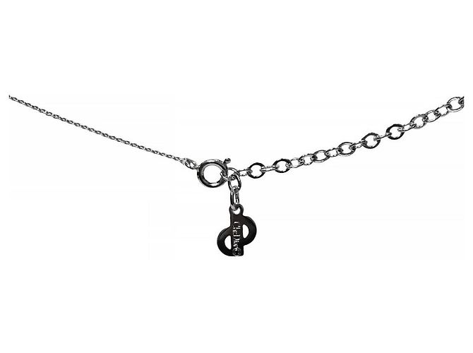 Collana Dior argento - vista 4