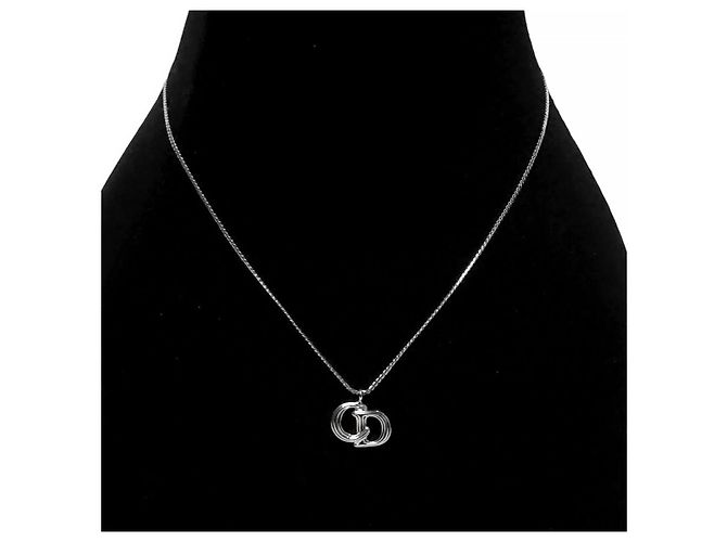 Collana Dior argento - vista 5