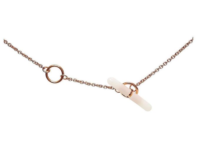 Hermès Mini Mailon Halskette Rosa - Ansicht 3