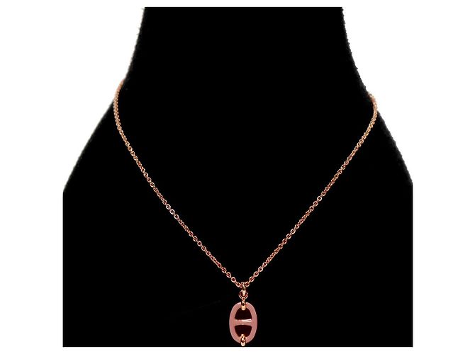 Hermès Mini Mailon Halskette Rosa - Ansicht 5
