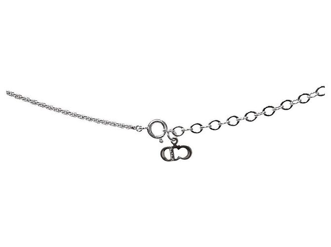 Collar Dior plata - vista 4