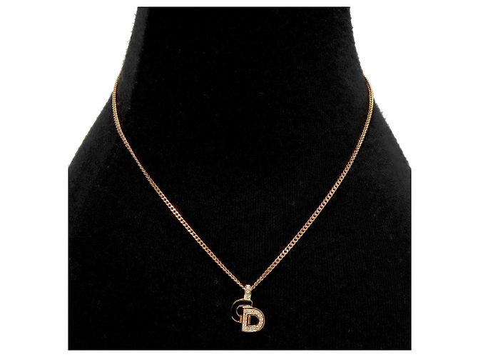 Dior Collar Black Cubic CD Gold - vista 5