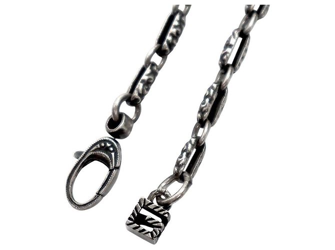 Gucci Square Cube Silver Bracelet - view 3