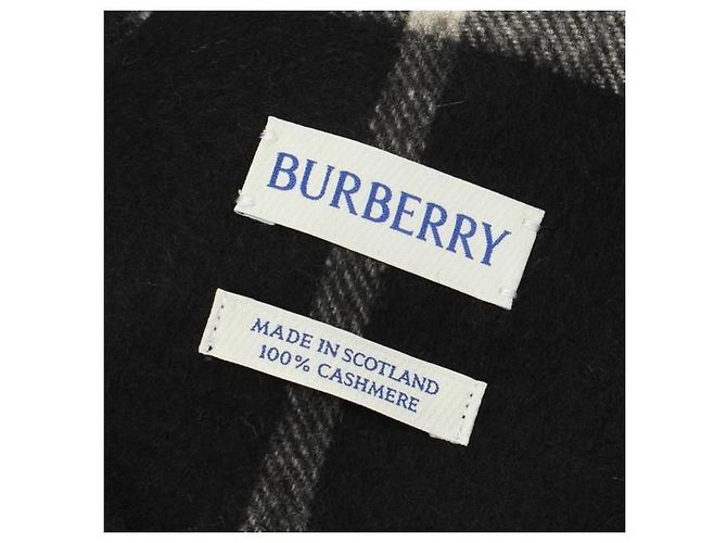 Sciarpa Burberry in cashmere a quadri - vista 4