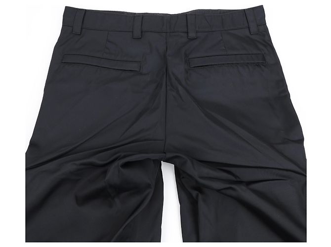 Prada Nylon Triangle Logo Cargo Pants Black - view 8