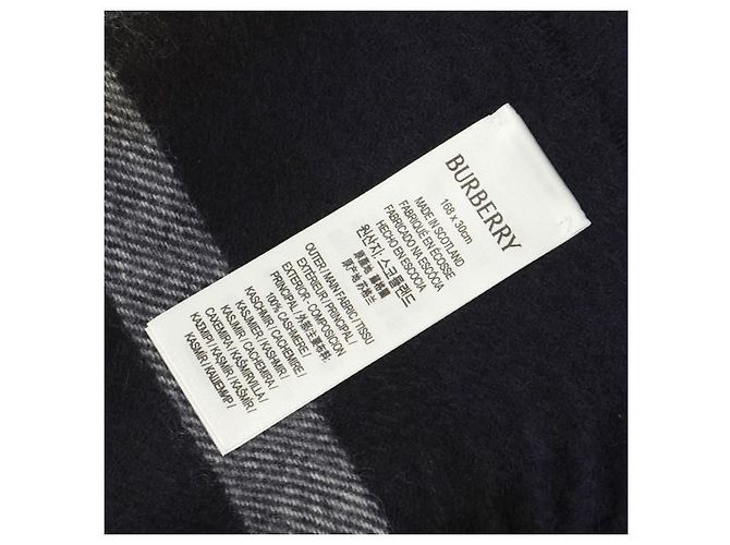 Burberry Kaschmirschal mit Karomuster - Ansicht 3
