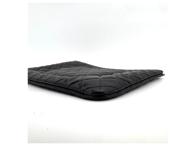 Chanel Clutch Caviar Classic Large Case - vista 4