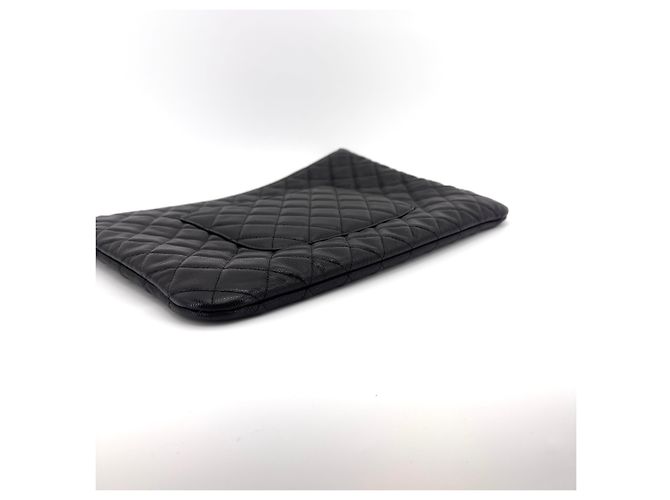 Chanel Clutch Caviar Classic Large Case - vista 5