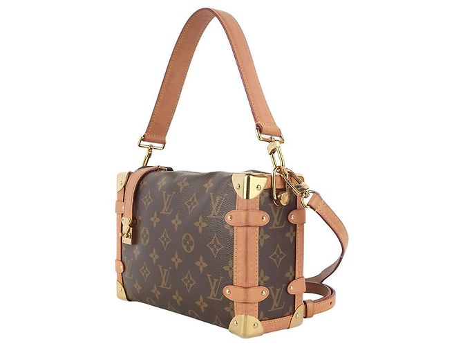 Louis Vuitton Bolsa de Ombro Side Trunk MM Monogram - vista 2