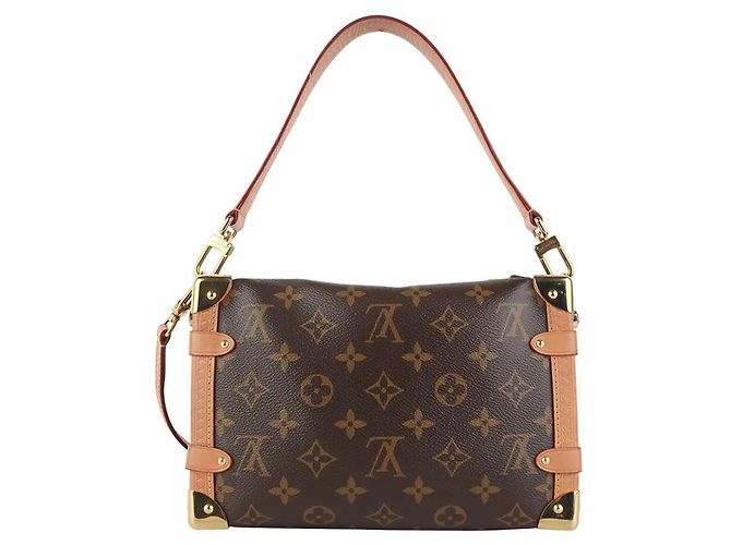 Louis Vuitton Bolsa de Ombro Side Trunk MM Monogram - vista 3
