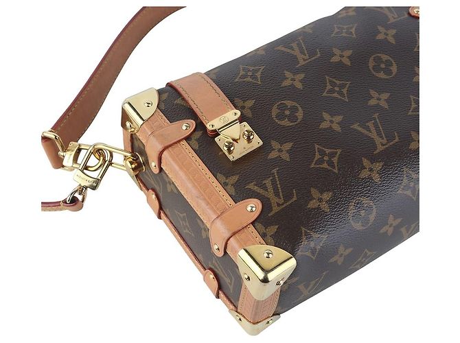 Louis Vuitton Bolsa de Ombro Side Trunk MM Monogram - vista 5