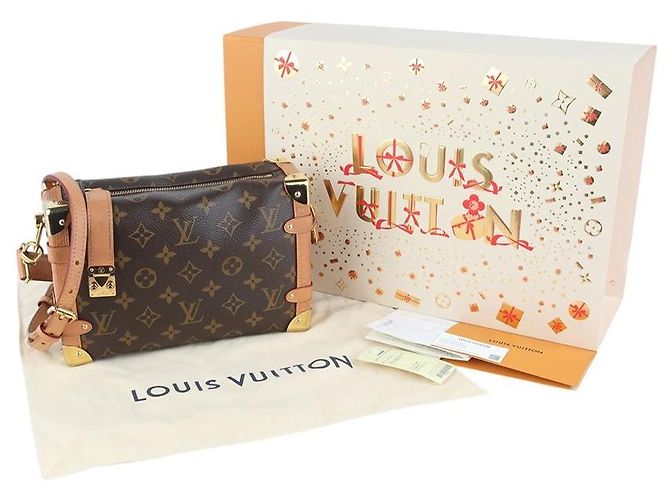 Louis Vuitton Bolsa de Ombro Side Trunk MM Monogram - vista 8