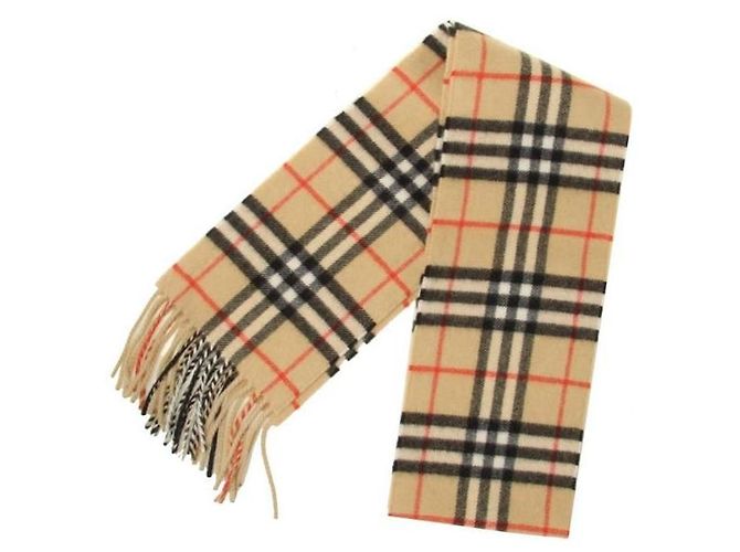Burberry Slim-Kaschmirschal mit Karomuster - Ansicht 2