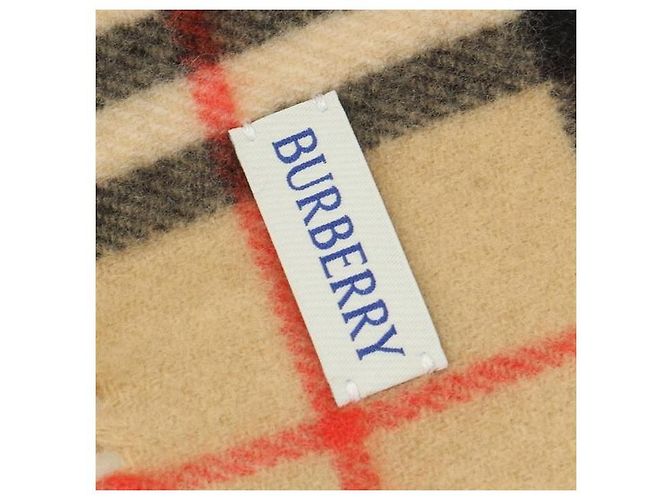 Burberry Slim-Kaschmirschal mit Karomuster - Ansicht 4