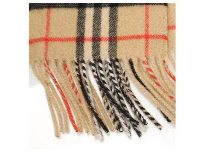 Burberry Slim-Kaschmirschal mit Karomuster - Ansicht 6
