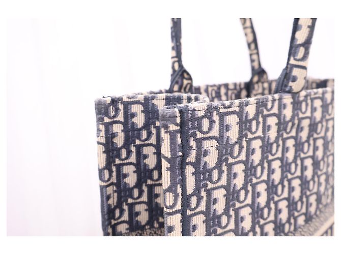 Dior Book Tote Large Ricamato Oblique - vista 3