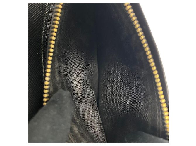 Prada Saffiano Leder-Klappbörse mit Metall-Logo - Ansicht 21