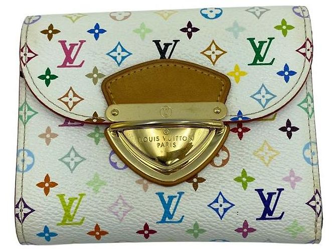 Louis Vuitton Portafoglio Koala Monogram Multicolor Canvas White Pink - vista 12